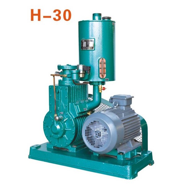 H-30 H-150 H-600 Single Stage Rotary Piston Vacuum Pump