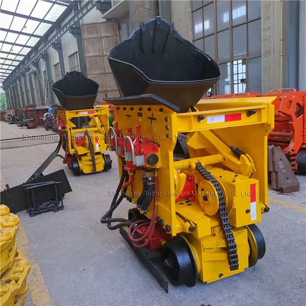 Underground Mining Zq-26 Air Mucking Loader with Rail Wheel